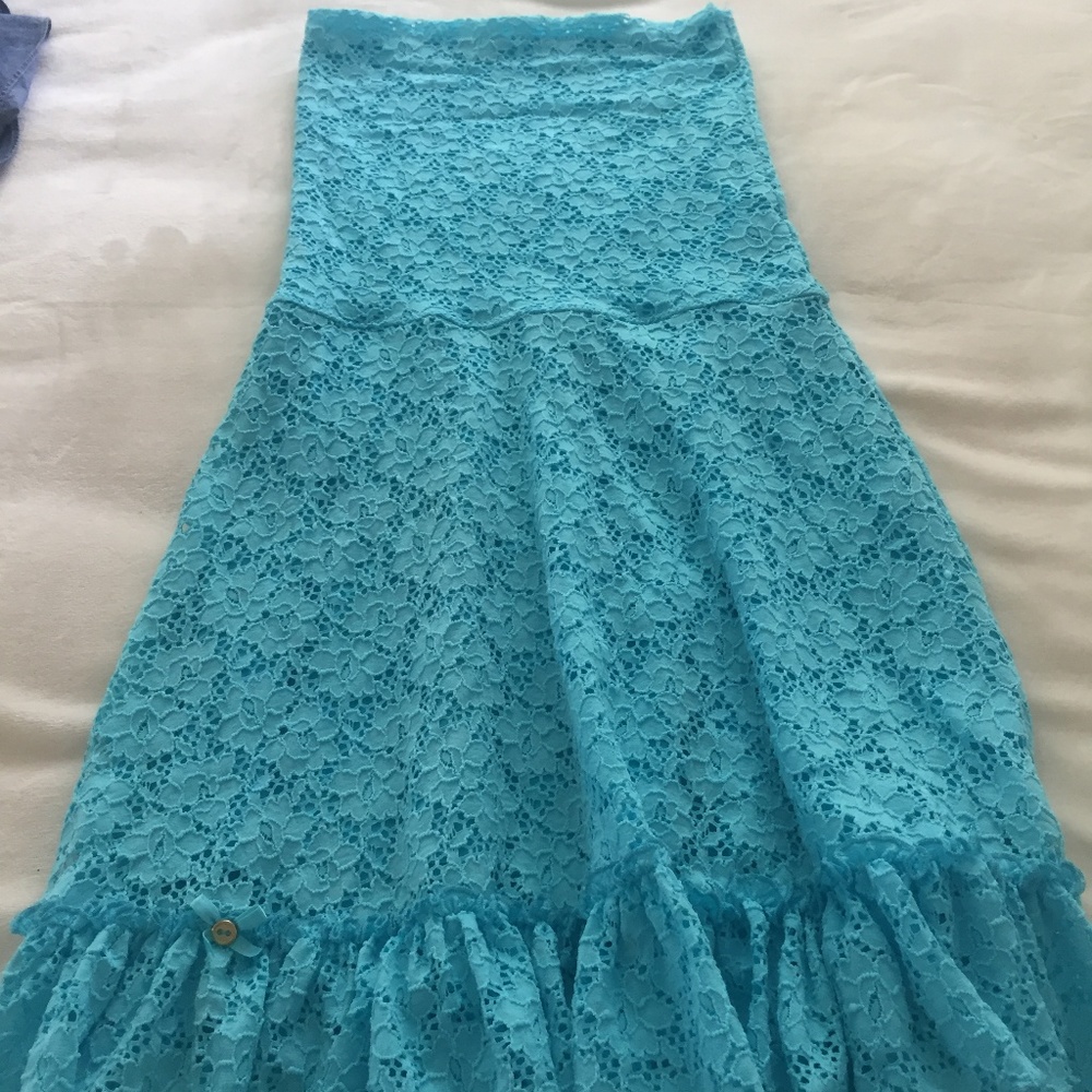 Betsy Johnson Tube Top Coverup!